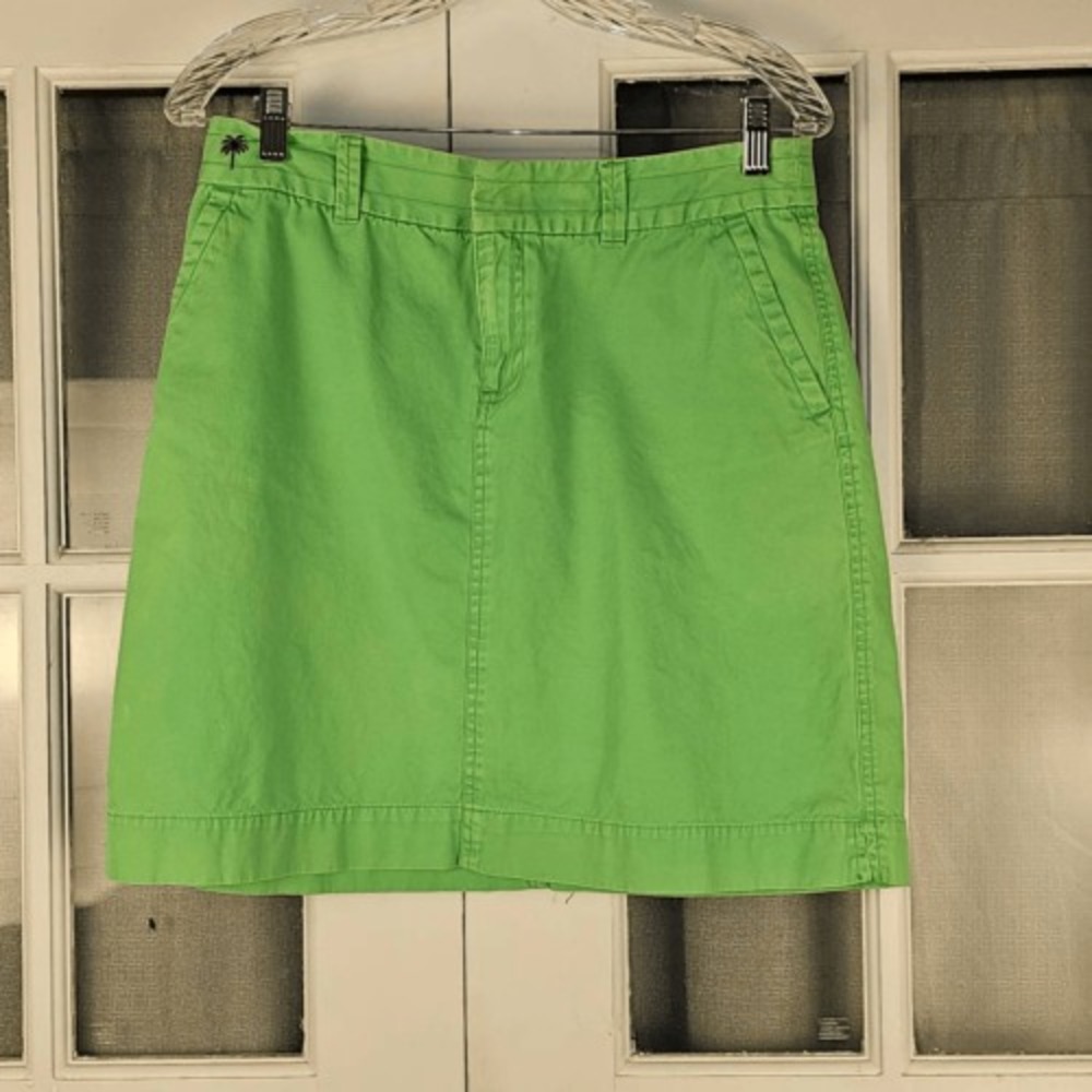 Lilly Pulitzer Womens Green Skirt 4